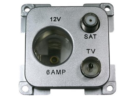 Multifunctional 12V Socket (Silver)