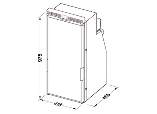 Thetford T1090 12V Buzdolabı Thumb 3