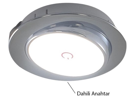 Recessed LED Spot Lamp with Touch Switch